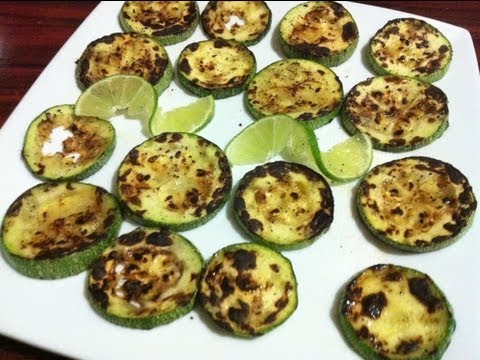 Receta de Calabacitas asadas, fáciles y muy ricas - Comida vegetariana - La receta de la abuelita