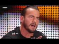 CM Punk Goes Off Script & Speaks his Mind About The WWE (6/27/11)