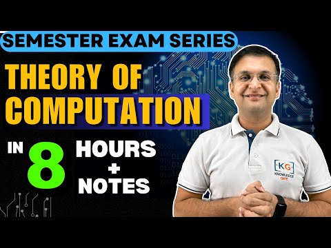 Complete TOC Theory of Computation in one shot | Semester Exam | Hindi