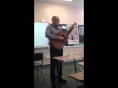 Mr.Rendine singing