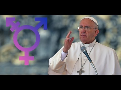 Click to Watch the Pope Francis calls the disordered appetite of the depraved transgendered community the 'annihilation of man' video Click to Watch the Pope Francis calls the disordered appetite of the depraved transgendered community the 'annihilation of man' video