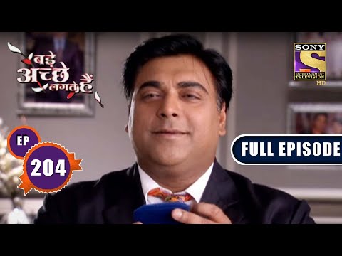 Ram Gets A Welcome Gift For Priya | Bade Achhe Lagte Hain - Ep 204 | Full Episode