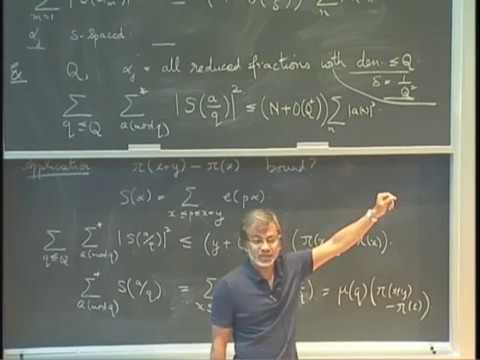 The Bombieri-Vinogradov theorem (4/6) Kannan Soundararajan (Stanford) [2015]