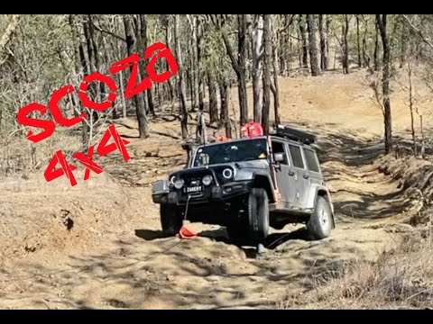 Landcruiser Mountain Park  - Telecom Hill In Jeep Wrangler Scoza4x4