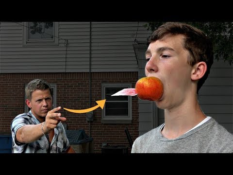 Card Throwing Trick Shots | That's Amazing (ft. Rick Smith Jr)