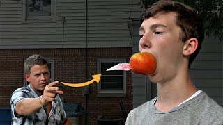 Card Throwing Trick Shots | That's Amazing (ft. Rick Smith Jr) Card Throwing Trick Shots | That's Amazing (ft. Rick Smith Jr)