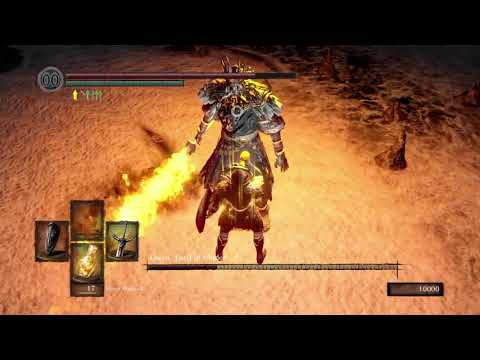 Gwyn Lord of Cinder - Final Boss Dark Souls Easy Kill - How to Parry Gwyn (And How to Not)