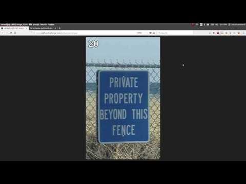 Python Challenge! 20 Private Property