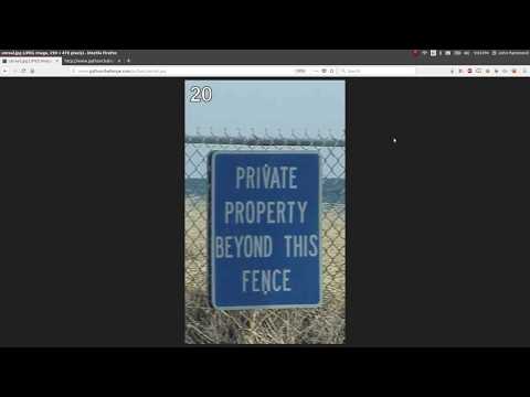 Python Challenge 20 Private Property