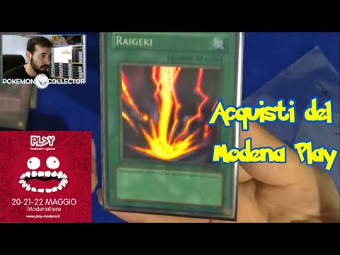 Tutti gli Acquisti del MODENA PLAY - Video POKéPOSTA - LDD 1st Exodia - Collezione Pokemon e YuGiOh