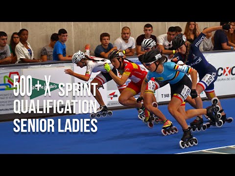 500 + X Sprint Senior ladies Qualification | European Championships 2019