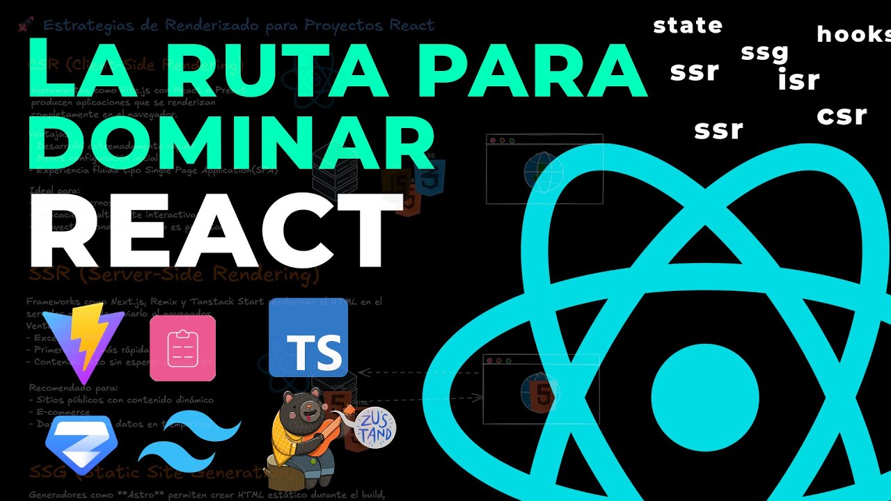 Solo necesitas saber esto de React (React Roadmap 2026)