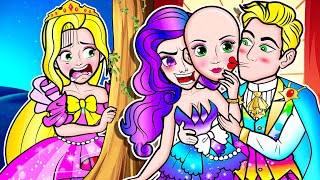 [🐾paper dolls🐾] Poor Rapunzel Become Rich Fairy Tales  | Rapunzel Family