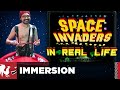 Space invaders in real life - immersion