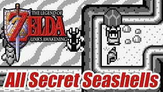 The Legend of Zelda: Link's Awakening (GB) - All Secret Seashells