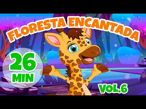 Floresta Encantada Vol. 6 - Giramille 26 min | Desenho Animado Musical