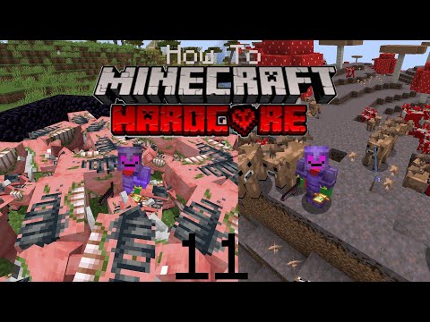 Killing Every Monster and Finding Every Biome - How to Minecraft: Hardcore - S2E11