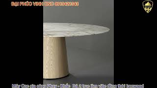 Máy phay khác đá Cnc 2 đầu gia công đá làm mặt bàn nội thất tủ Vanity