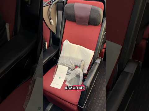 Premium economy on Japan Airlines
