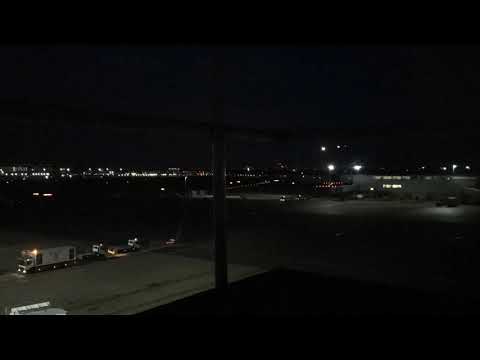 Time lapse of Night Operations at London Heathrow Airport landings from Heathrow Tours.