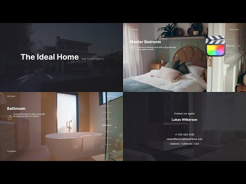 Real Estate Agency Modular Template for Final Cut Pro — MotionVFX