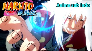 Download lagu NARUTO SHIPPUDEN JIRAIYA VS PAIN  SUB INDO | KEMATIAN JIRAYA DI TANGAN PAIN AKATSUKI mp3