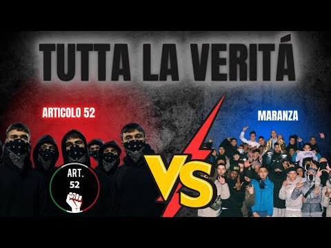 ARTICOLO 52 contro MARANZA - la terribile VERITÁ