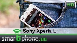 Sony Xperia L (White) - відео 1