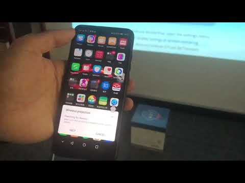 VANKYO Burger 101 screen mirroring operation