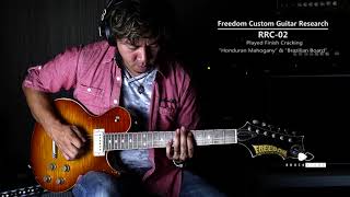 Video thumbnail for 【Brush eight】Freedom Custom Guitar Research RRC-02 Played Finish Cracking【For SALE】 by brusheight