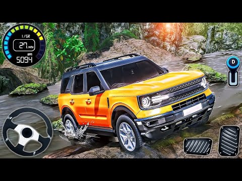 Offroad Jeep Driving Simulator - Luxury SUV 4x4 Prado Drive Hill Climbing - Android GamePlay