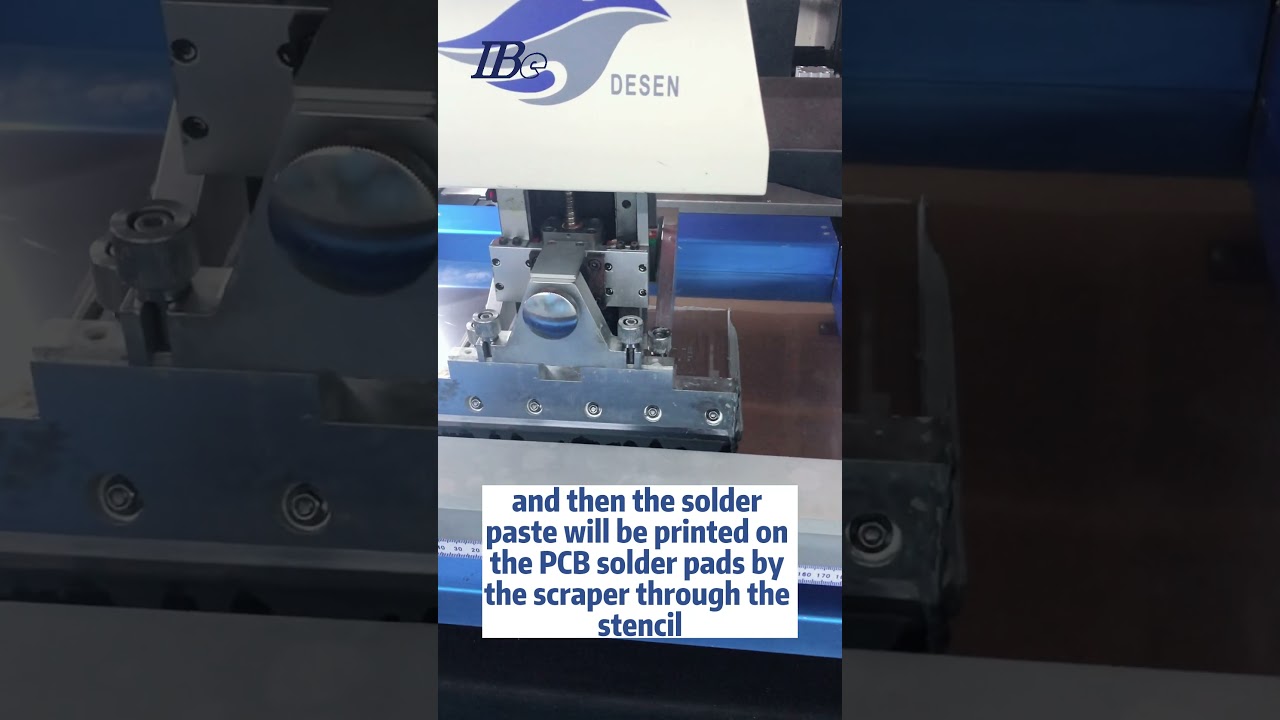 Working Steps of Solder Paste Printer