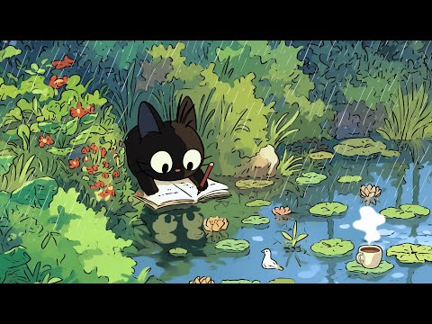 Less talk....  more action. / Lo-fi for study, work ( with Rain sounds)