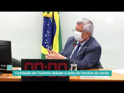 Comissão de Turismo debate a volta do horário de verão - 23/09/21