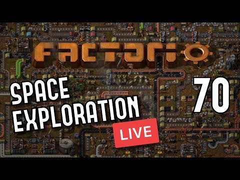 Factorio -Space Exploration mod -  70 - Antimatter Spaceships!