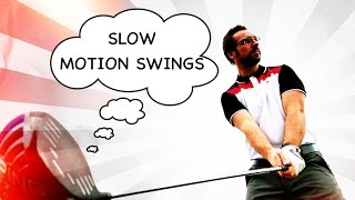 Slow Motion Golf Swing Drill