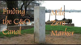 preview picture of video 'Finding the C&O canal mile zero marker'