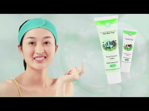 Video review Sữa rửa mặt tinh chất sữa bò Thorakao 120g ( loại vỏ trắng có hạt)