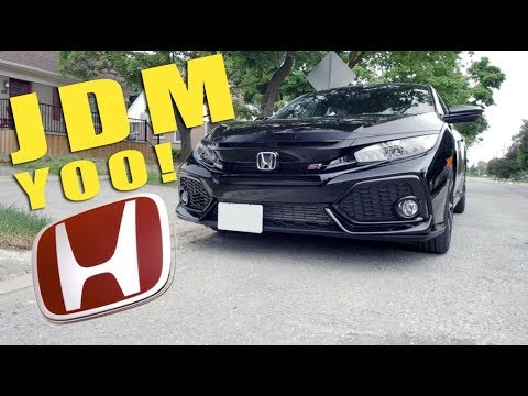 2018 HONDA CIVIC SI AUTHENTIC HONDA TYPE R EMBLEM INSTALL ( FRONT, REAR, STEERING WHEEL )