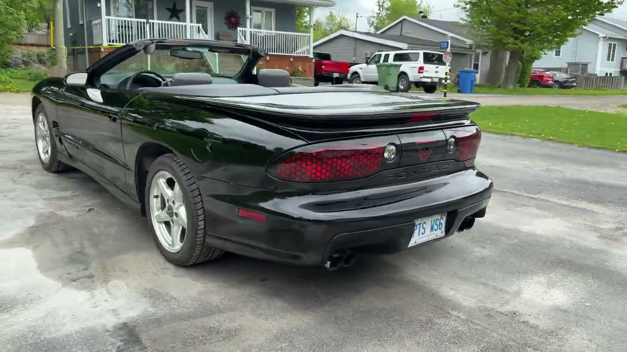 20 Years Owned 1999 Pontiac Firebird Trans Am WS6 Convertible 6-Speed Manual