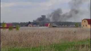 preview picture of video 'Пожар в Цибино'