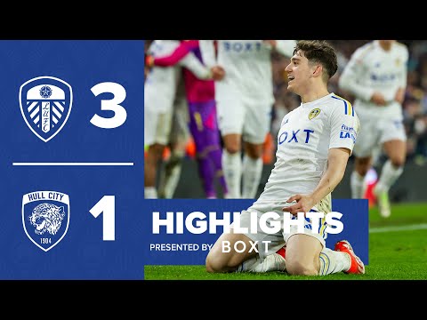 Highlights: Leeds United 3-1 Hull City | Dan James scores from 45 yards!