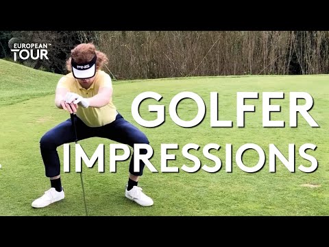 Amazing golf impressions - Part 1 | McIlroy, Fleetwood, Monty & more