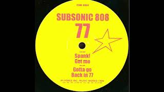 Subsonic 808 - Spank!
