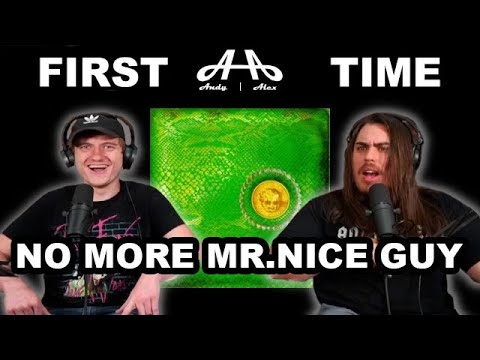 No More Mr  Nice Guy - Alice Cooper | College Students' FIRST TIME REACTION!