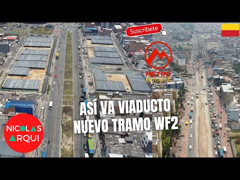 Así va Construcción de Metro de Bogotá en Avenida Primero de Mayo entre Calle 42 Sur y Calle 35B Sur