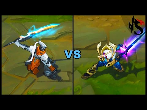 PROJECT: Yi vs Cosmic Blade Master Yi Legendary vs Epic Skins Comparison (League of Legends)
