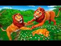 Lion King Battle: SCAR vs MUFASA | Ultimate Lion King Betrayal | Animal Kingdom Fights Compilation