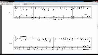 Marche des Rois piano, partition gratuite - March of the Kings free piano sheet music score