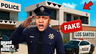 GTA 5 : I Became A Fake Police Officer In Los Santos In GTA 5 ! (GTA 5 Mods)